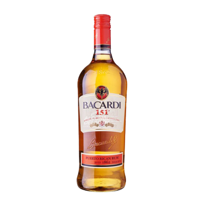 The Bacardi 151 ° (75.5%acl) is one of Bacardi's signature rums mainly...